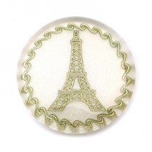 흰색/명품 에펠탑 PL장식(한개)E4-6