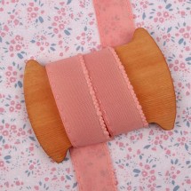 환타색/팝콘스티치 리본(줄무늬스치티 팝콘)