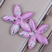 핑크색/은박비단 가는잎꽃(초음파장식)